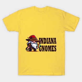 Indiana Gnomes - Adventurous Cute Gnome Tee T-Shirt